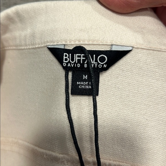 Buffalo David Bitton Light Pink Jean Jacket M - Picture 4 of 6